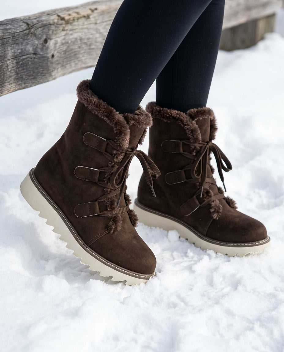 Sienna Platform Fur Boot for Winter
