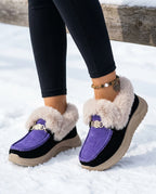 Rowan Fur Platform Mule for Winter