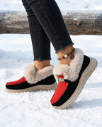 Rowan Fur Platform Mule for Winter