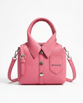 Polo Collar-Detail Crossbody Bag for Women
