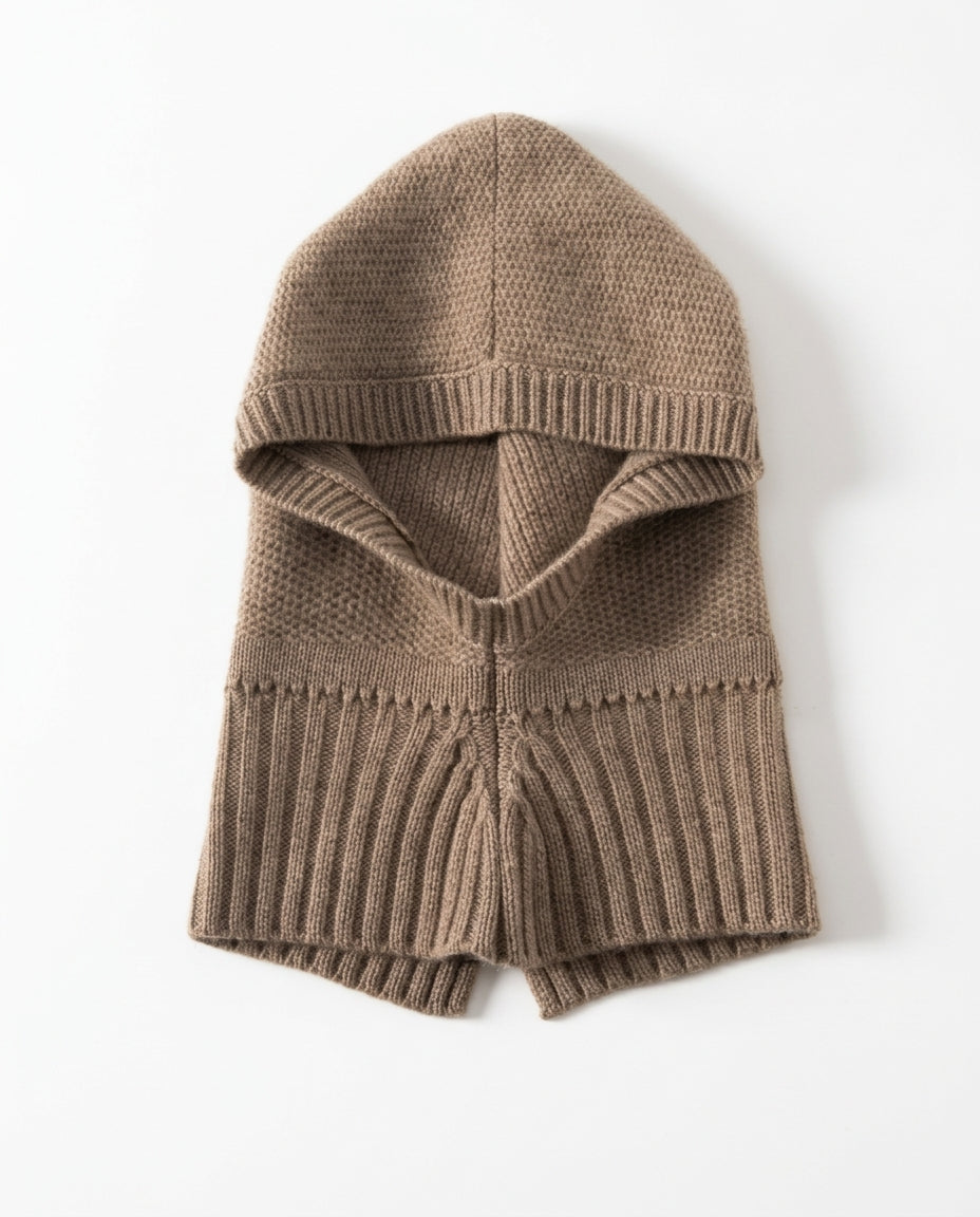 Kensington Women's Cashmere Knit Balaclava Hood