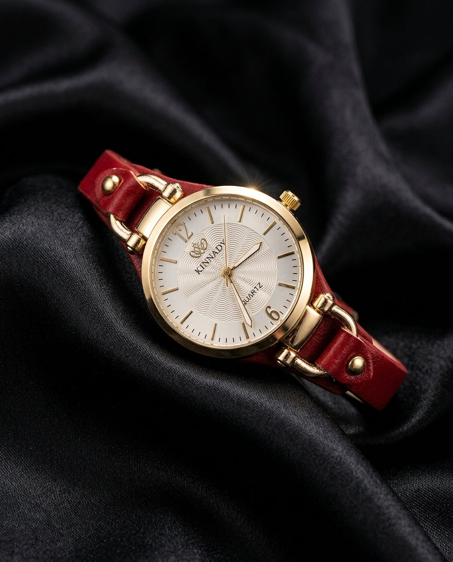 Whitney Women's Slim Strap Quartz Watch
