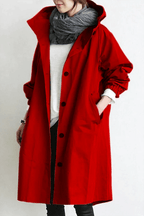 Wanda Lightweight Hooded Waterproof Rain Jacket