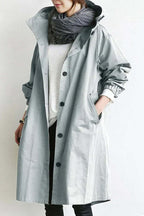 Wanda Lightweight Hooded Waterproof Rain Jacket