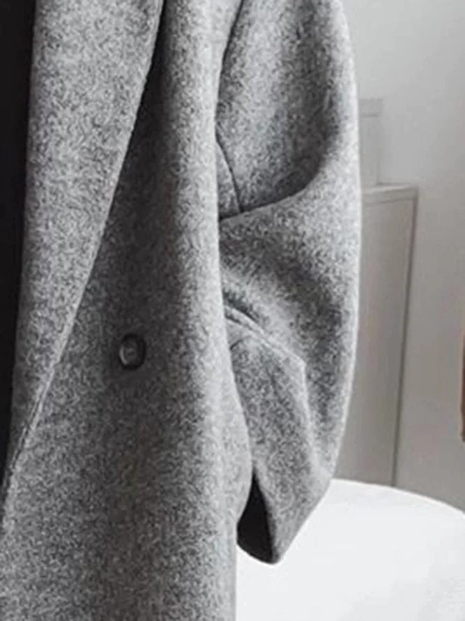 Shay Relaxed Fit Longline Wool Blend Coat