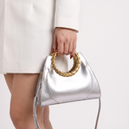 Lillie Leather Top Handle Handbag & Crossbody