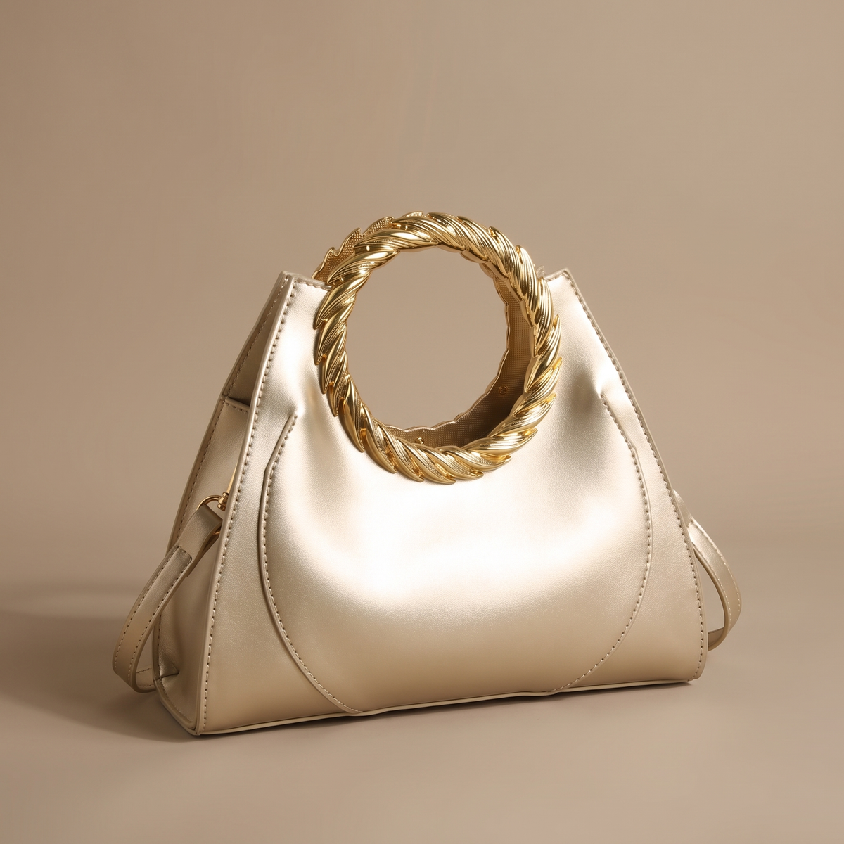 Lillie Leather Top Handle Handbag & Crossbody