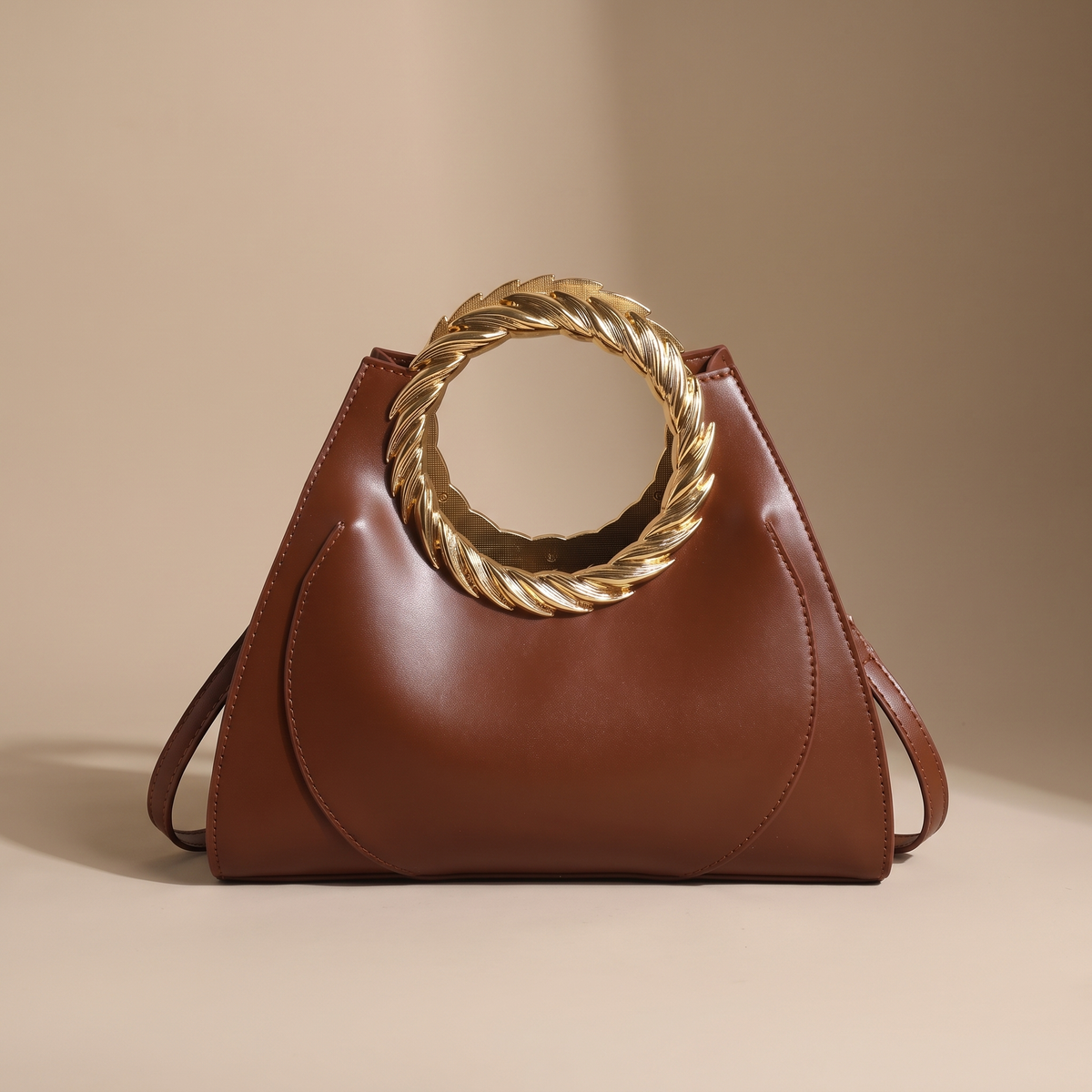 Lillie Leather Top Handle Handbag & Crossbody