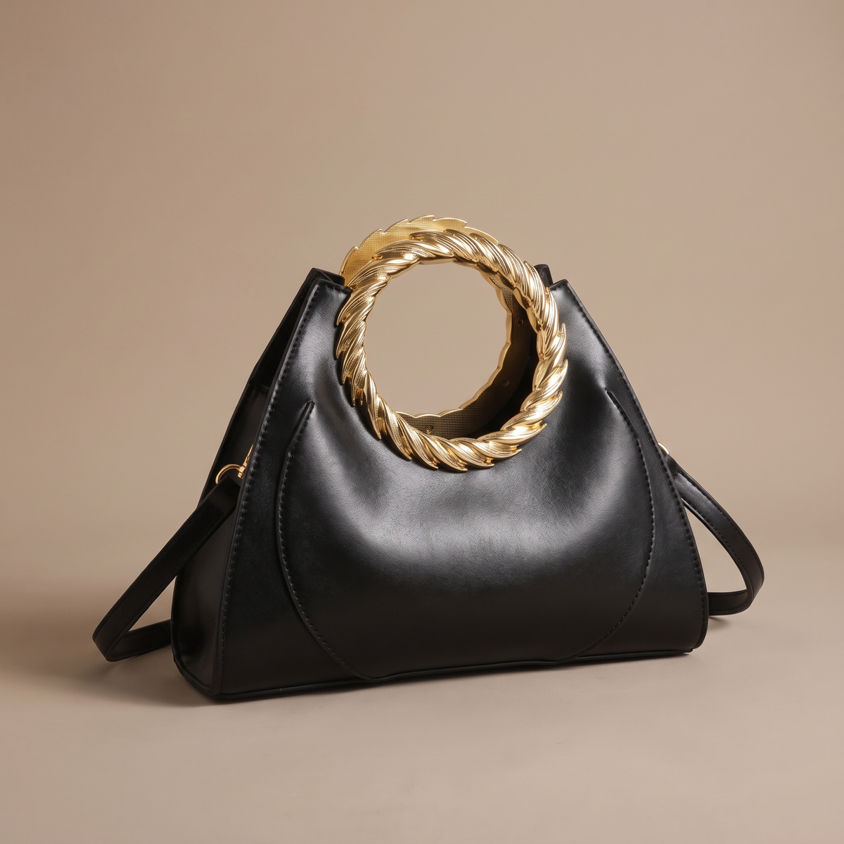Lillie Leather Top Handle Handbag & Crossbody