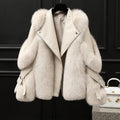 Ola Stylish Oversized Fur Coat for Winter