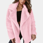 Bella Stylish Fur Lapel Warm Winter Coat